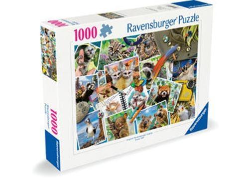 Ravensburger - A Traveler's Animal Journal Puzzle 1000 Pieces