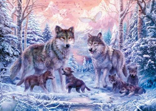 Ravensburger - Arctic Wolves Puzzle 1000 Pieces