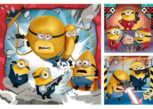 Ravensburger - Despicable Always Puzzle 3x49 Pieces