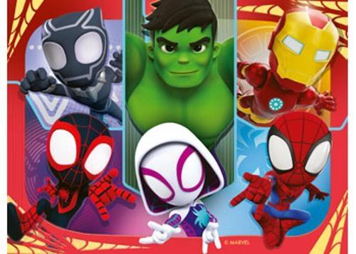 Ravensburger - Spiderman It's Spidey Time! Puzzle 12/16/20/24 Pieces