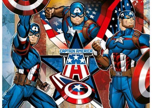 Ravensburger - Marvel The First Avenger Puzzle 100 Pieces