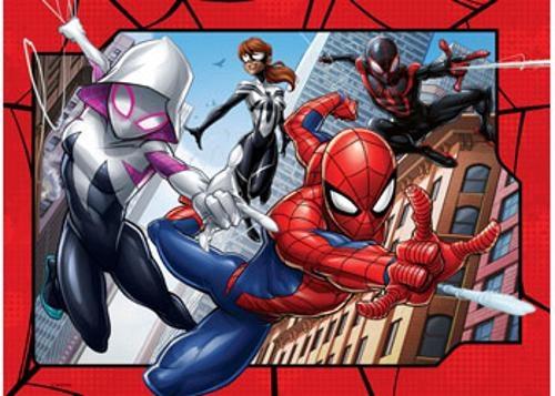 Ravensburger - Spider-Man Protector of New York Puzzle 4x100 Pieces