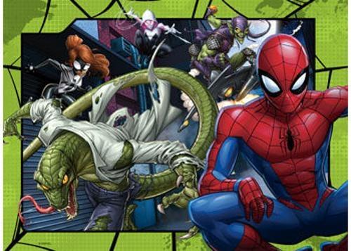 Ravensburger - Spider-Man Protector of New York Puzzle 4x100 Pieces