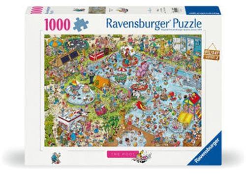 Ravensburger - Holiday Resort 3 The Pool Puzzle 1000 Pieces