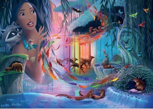 Ravensburger - Disney Castle Pocahontas Puzzle 1000 Pieces