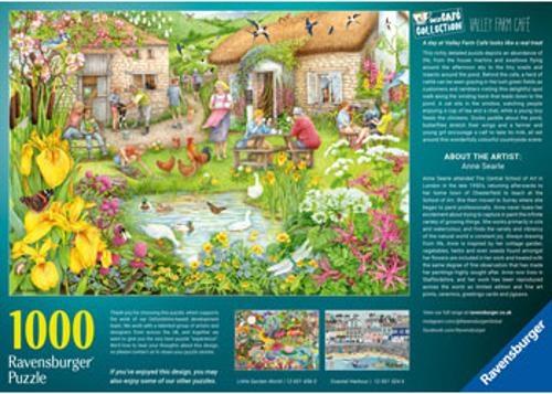 Ravensburger - Cosy Cafe No 3: Farm Cafe Puzzle 1000 Pieces