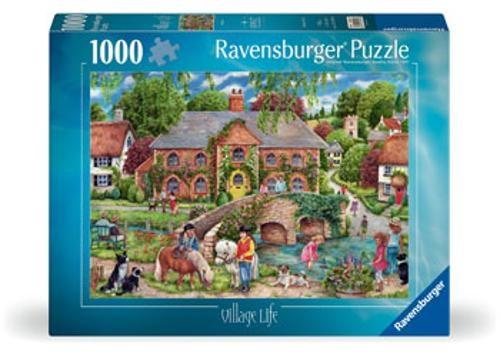 Ravensburger - Village Life Puzzle 1000 Pieces
