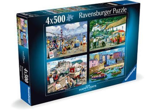 Ravensburger - Happy Days No 8 Holidays Puzzle 4x500 Pieces