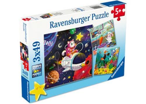 Ravensburger - Animal Explorers Puzzle 3x49 Pieces