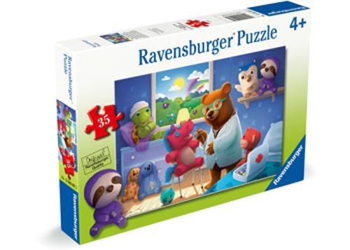 Ravensburger - Stuffed Animal Hoapital Puzzle 35 Pieces