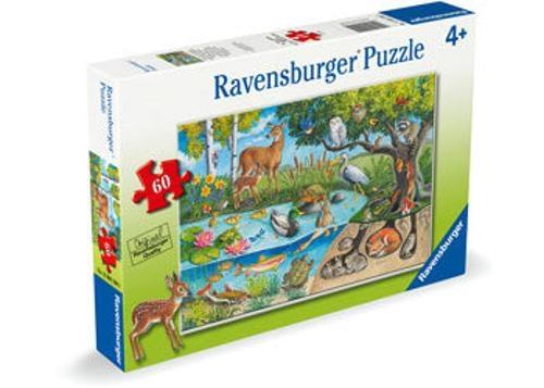 Ravensburger - Animals Above and Below Puzzle 60 Pieces
