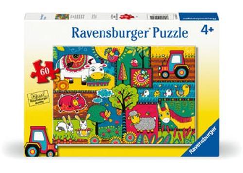 Ravensburger - A Day at the Farm Puzzle 60 Pieces
