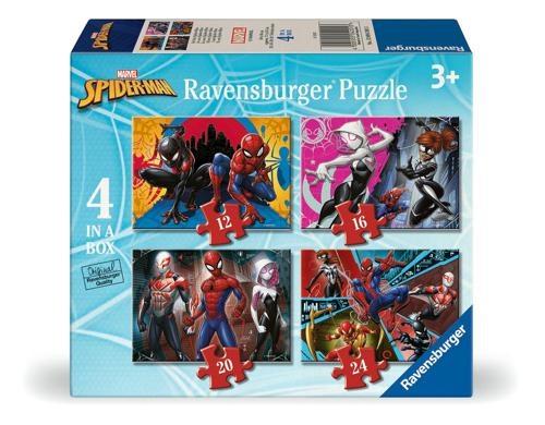 Ravensburger - Marvel Spider-Man Puzzle 12/16/20/24 Pieces