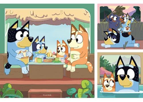 Ravensburger - Bluey's Adventures! Puzzle 3x49 Pieces