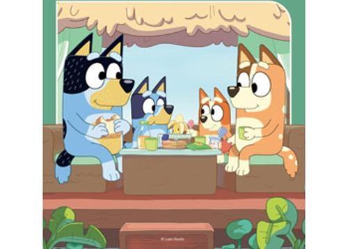 Ravensburger - Bluey's Adventures! Puzzle 3x49 Pieces