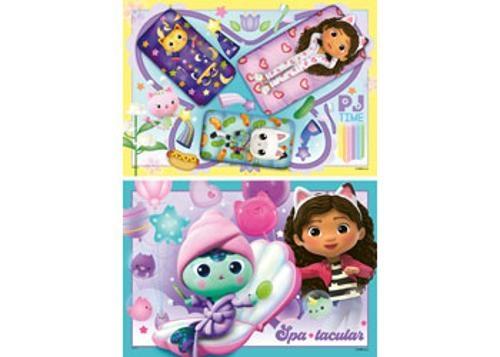 Ravensburger - Gabby's Dollhouse Magical Sleepover Puzzle 2x12 Pieces