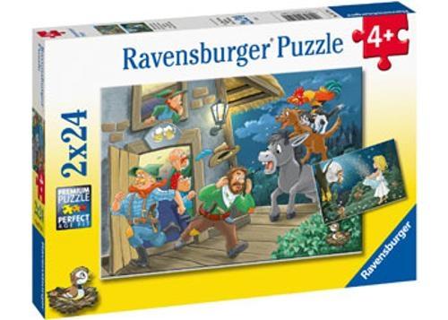 Ravensburger - Fairy Tales Puzzle 2x24 Pieces