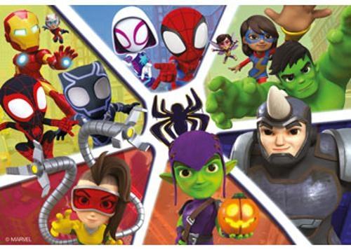 Ravensburger - Spidey and his Amazing Friends Puzzle 2x24 Pieces