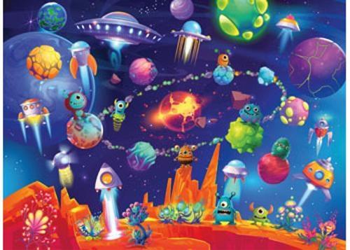 Ravensburger - Space Aliens Puzzle 60 Pieces