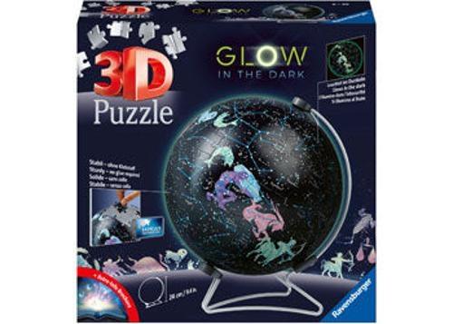 Ravensburger - 3D Puzzle Starglobe Glow-In-The-Dark 180 Pieces