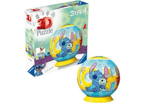 Ravensburger - 3D Puzzleball Disney Stitch 72 Pieces