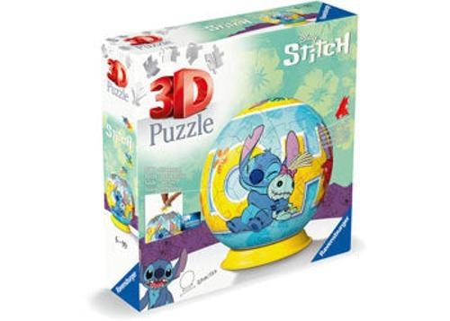 Ravensburger - 3D Puzzleball Disney Stitch 72 Pieces
