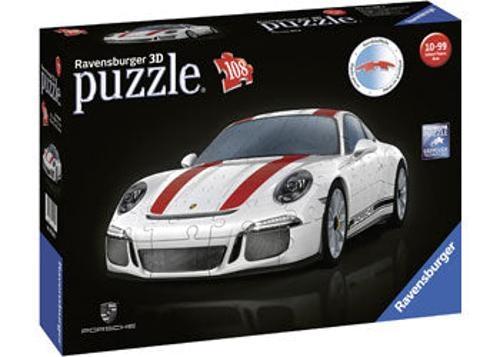 Ravensburger - 3D Puzzle Porsche 911R Puzzle 108 Pieces