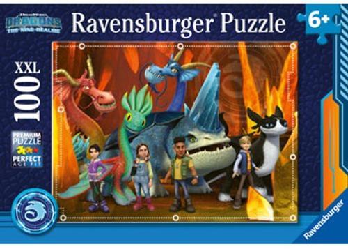 Ravensburger - How To Train Your Dragons Realms 100 Pieces