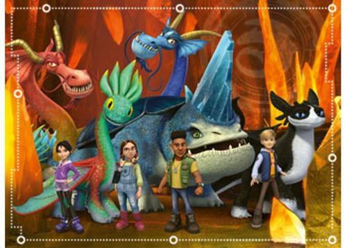 Ravensburger - How To Train Your Dragons Realms 100 Pieces