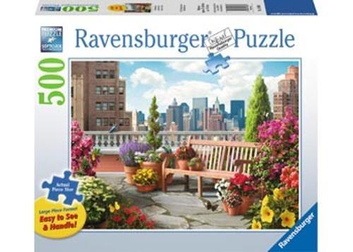 Ravensburger - Rooftop Garden Puzzle 500 Pieces