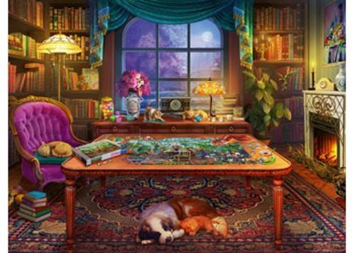 Ravensburger - Puzzler's Place Puzzle 750 Pieces