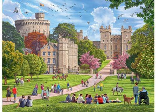 Ravensburger - Happy Days No 4 Royal Residences 4x500 Pieces
