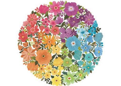 Ravensburger - Flowers Circle Puzzle 500 Pieces