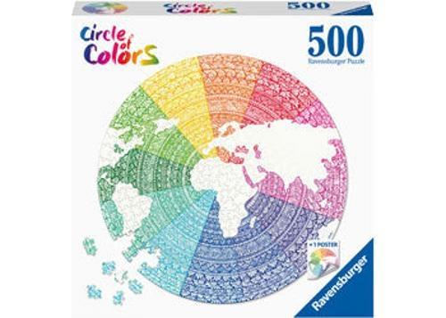 Ravensburger - Mandala Circle Puzzle 500 Pieces