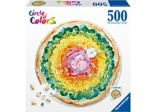 Ravensburger - Pizza Circle Puzzle 500 Pieces