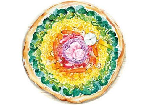 Ravensburger - Pizza Circle Puzzle 500 Pieces
