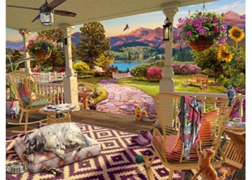 Ravensburger - Cozy Front Porch Puzzle 750 Pieces