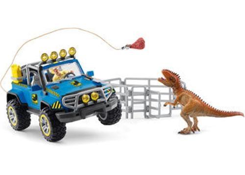 Schleich - Off road vehicle with Dino Outpost