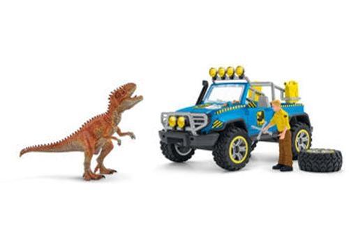 Schleich - Off road vehicle with Dino Outpost