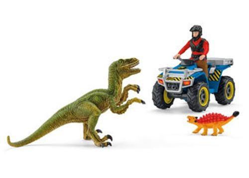 Schleich - Quad escape from Velociraptor