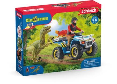 Schleich - Quad escape from Velociraptor