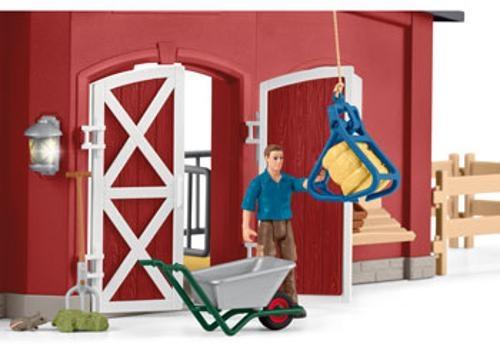 Schleich - Red Barn with Animals & Accessories