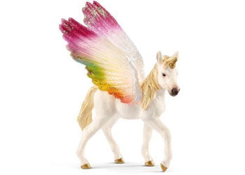 Schleich - Winged rainbow unicorn foal