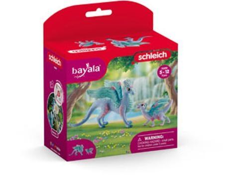 Schleich - Flower dragon and baby