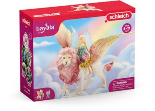 Schleich - Fairy in Flight on Winged Lion