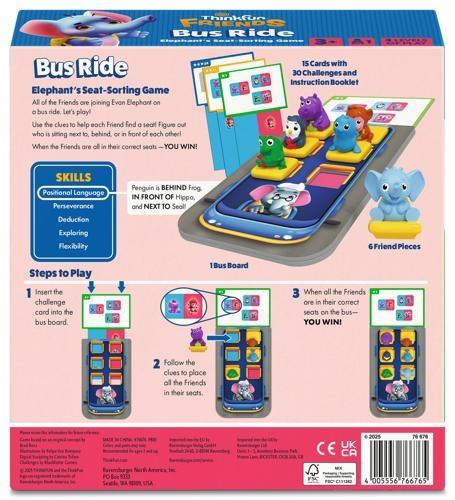 ThinkFun - ThinkFun Friends: Bus Ride