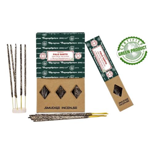 Satya Palo Santo Smudge Incense Sticks 25g Pack of 12