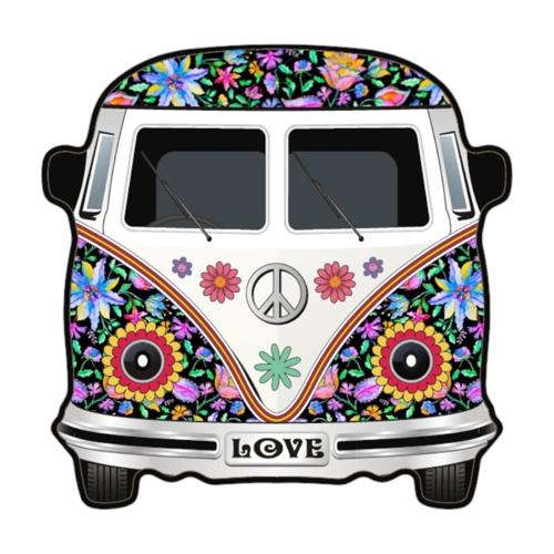 Kombi Van Ceramic Coasters With Cork Back Set of 4