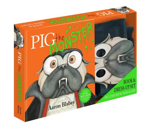 Pig the Monster: Book and Dress-Up Set