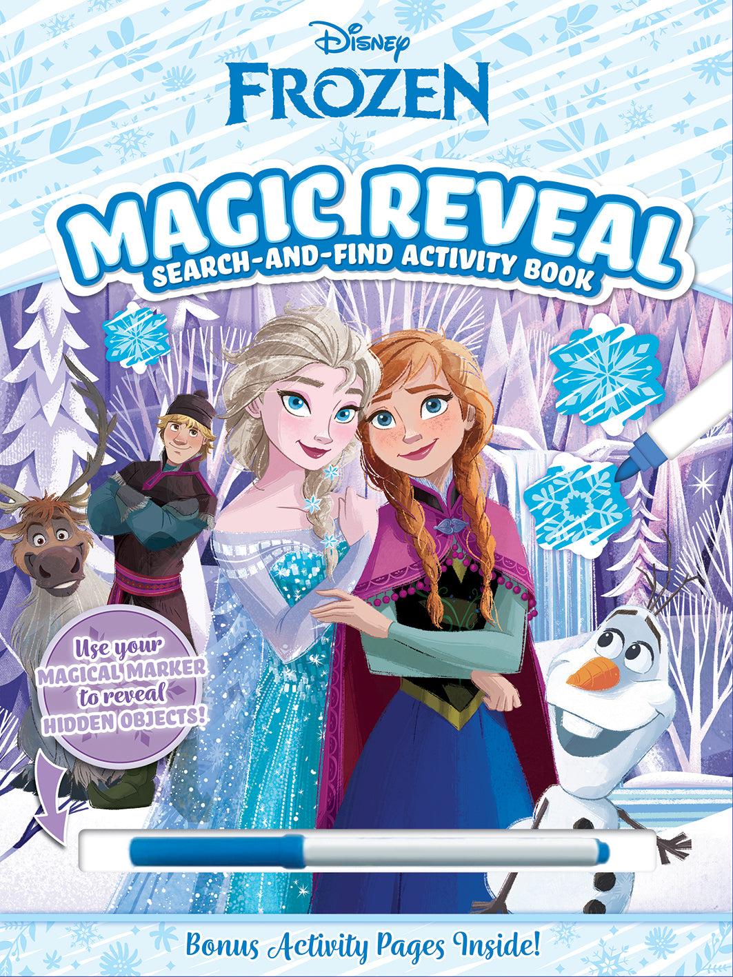 Frozen: Magic Reveal Search-and-Find Activity Book - Disney